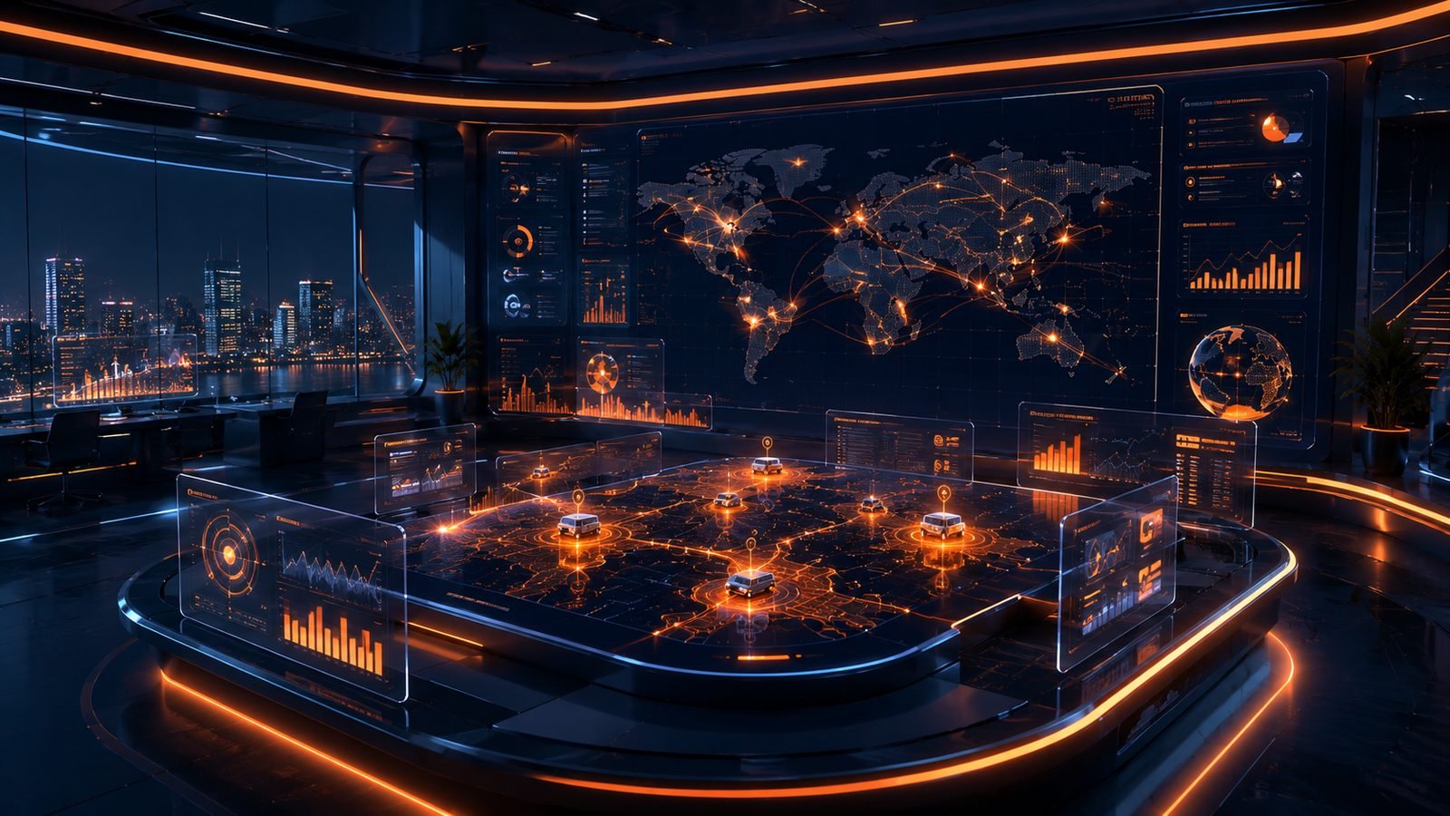 Fuelo Technology real-time operations command center